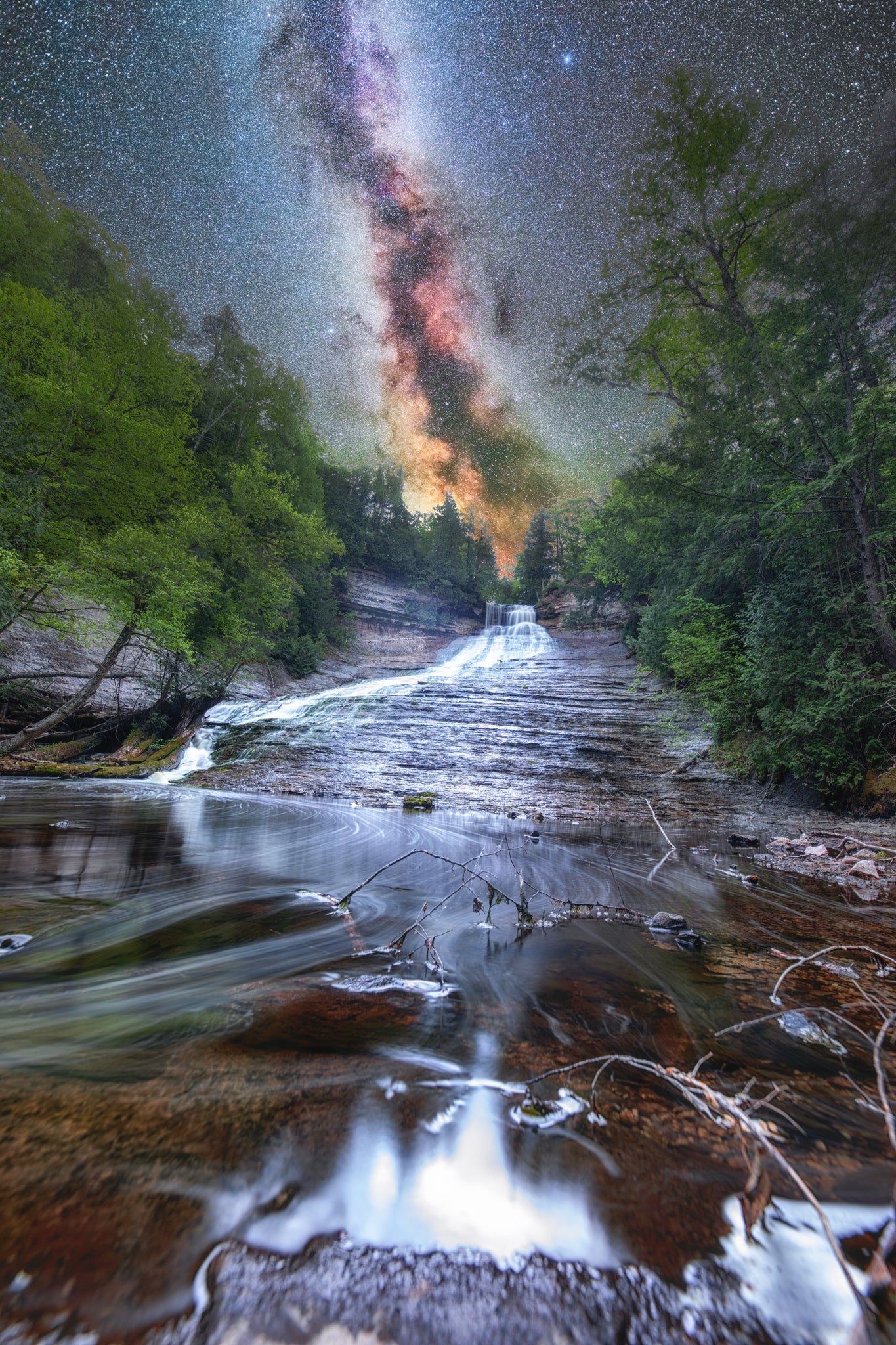 Laughing Whitefish Falls