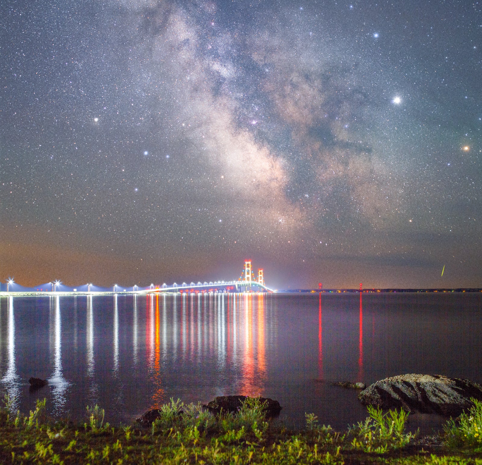 Might Mac, Milky Way, and Meteors