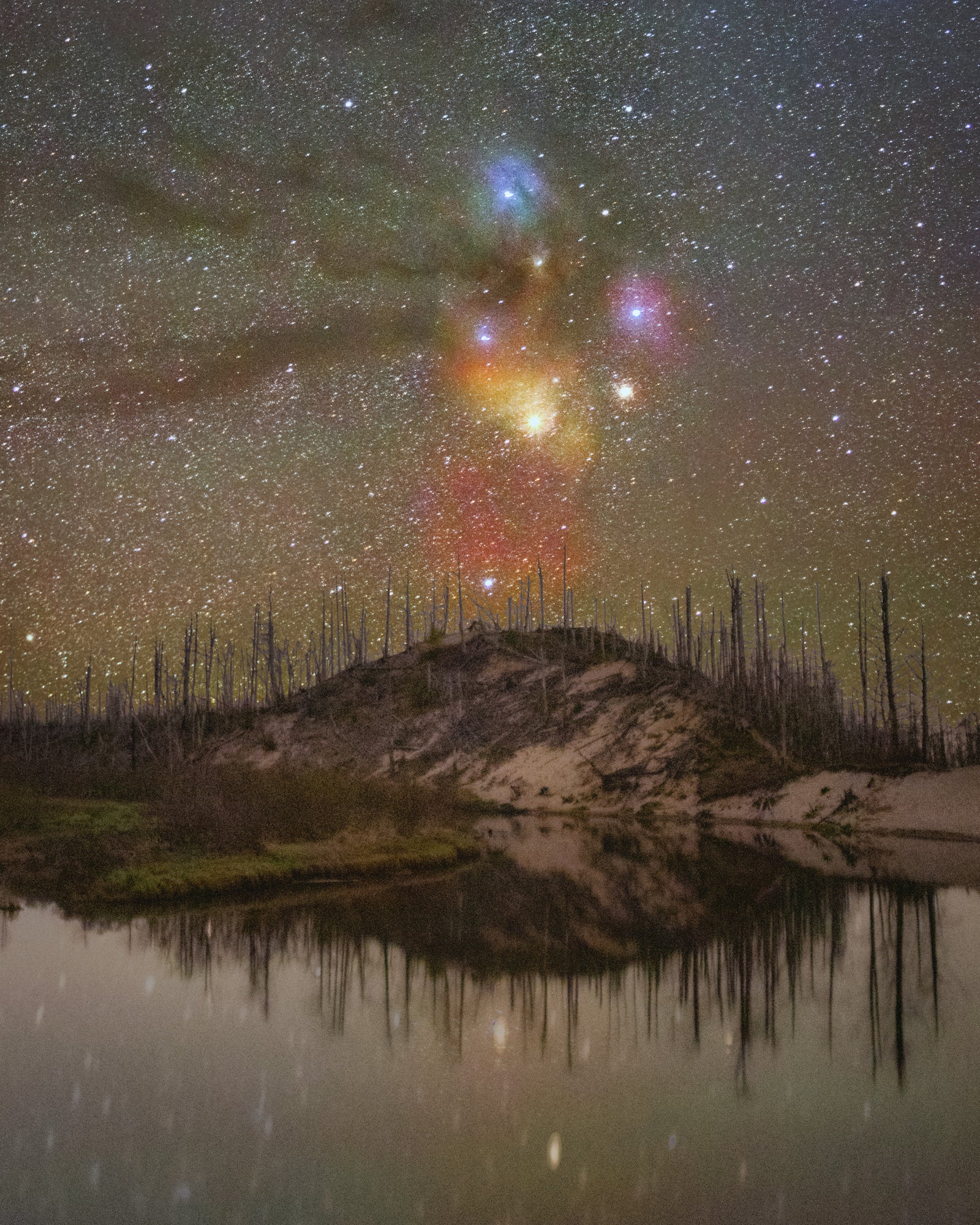 Rho Reflections on the Two Hearted River