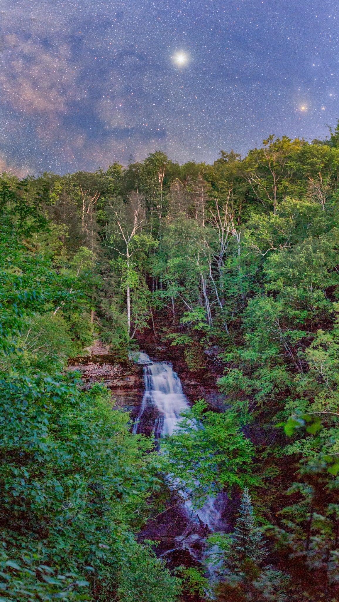 Chapel Falls Blue Hour
